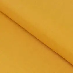 Bavlněná látka plátno SUZY hořčice značky ŠKODÁK.