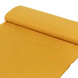 Bavlněná látka plátno SUZY hořčice značky ŠKODÁK.