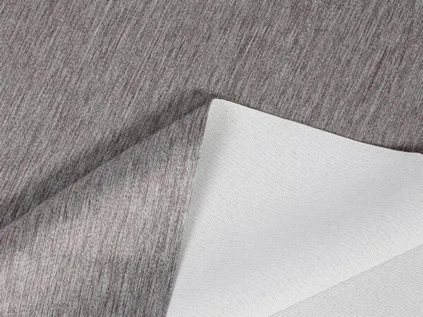 Zatemňovací látka Blackout žíhaná šedohnědá metráž Škodák