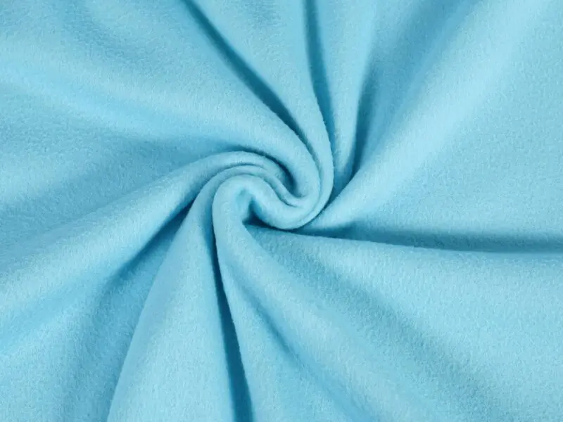 Polar Fleece tyrkys metráž značky Škodák.