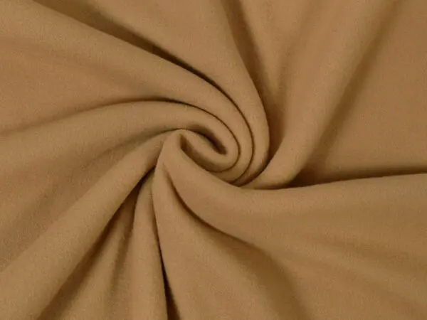 Polar Fleece oříšková metráž značky Škodák.