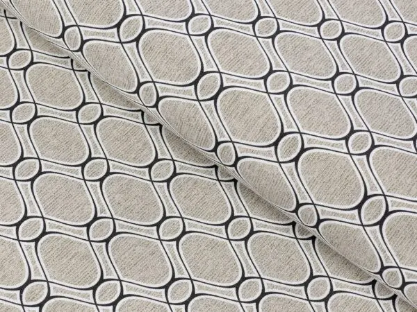 LONETA se vzorem plastický ornament metráž Škodák