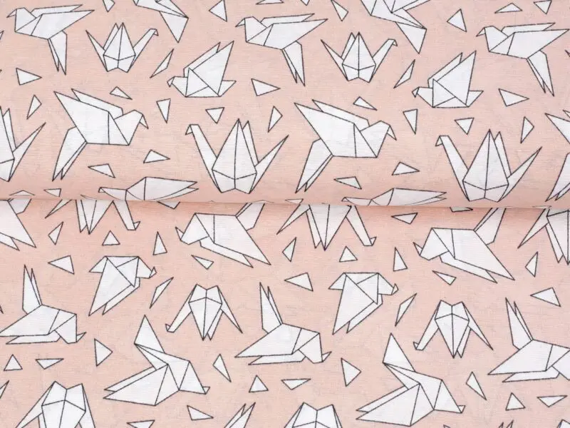 LONETA se vzorem origami metráž Škodák