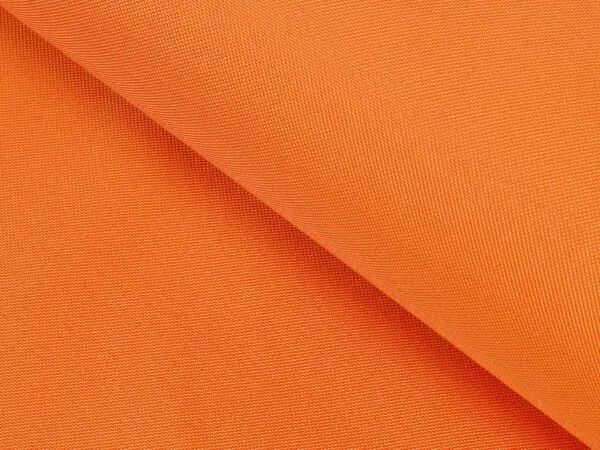 Oranžová slunečníkovina nepromokavá metráž značky Škodák.