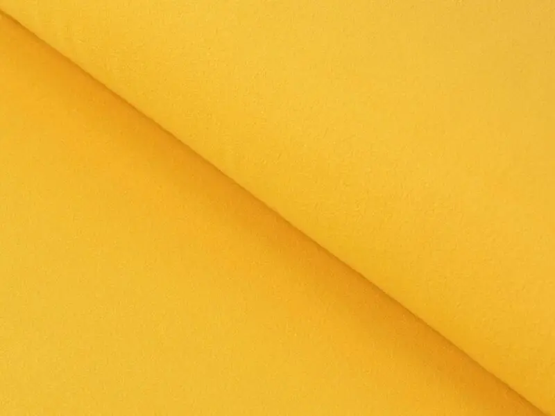 Polar Fleece hořčicová metráž značky Škodák.
