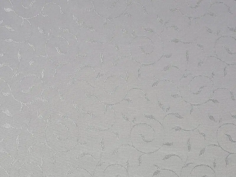 Jednobarevný TEFLON ornamenty šedá metráž Škodák