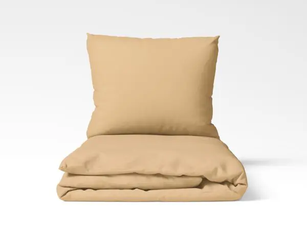 Bavlněné povlečení béžové jednobarevné značky Škodák.
