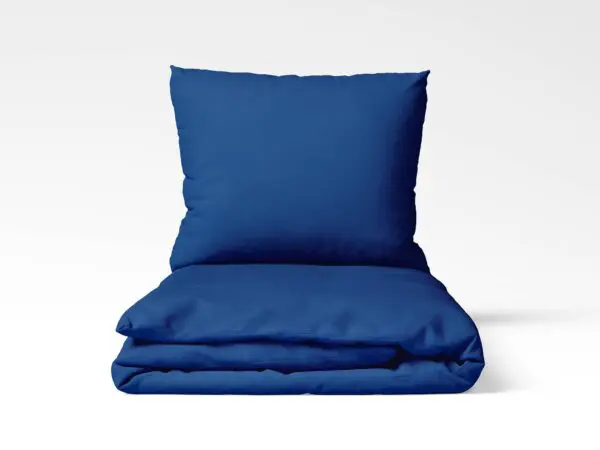 Bavlněné povlečení královsky modré jednobarevné značky Škodák.