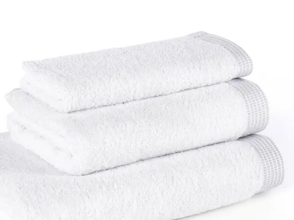 Froté ručník / osuška bílá - Mona značky Škodák.