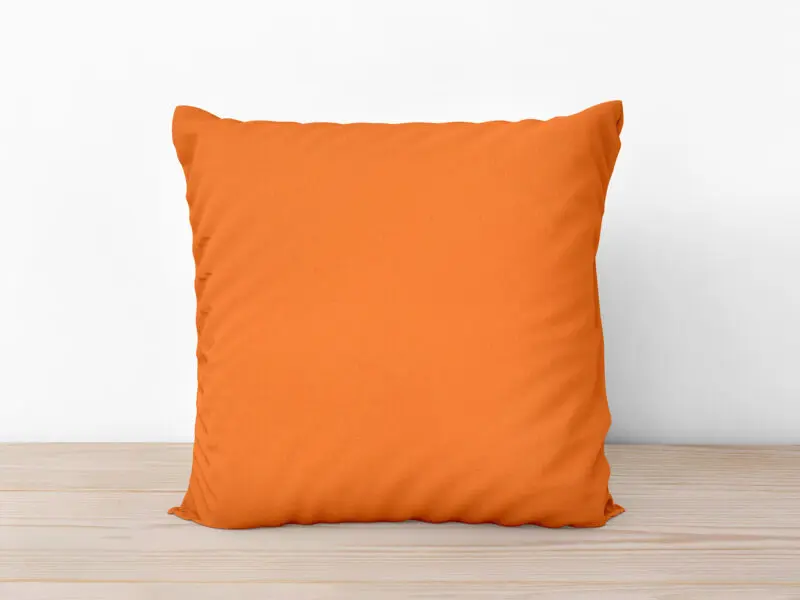 Bavlněný povlak na polštář oranžový značky Škodák.