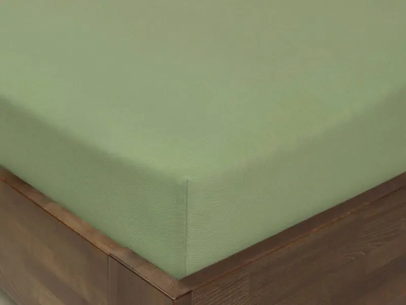 Jersey prostěradlo khaki značky Škodák
