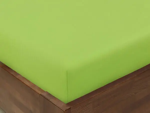 Bavlněné prostěradlo - plachta zelené značky Škodák