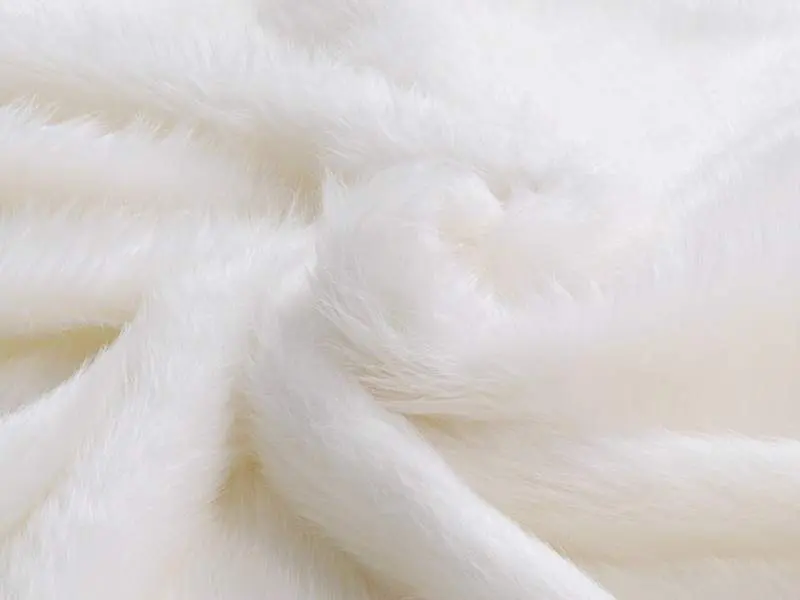 Umělá kožešina metráž Astor bílá značky Škodák