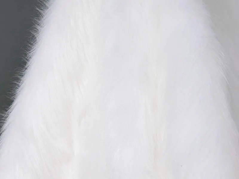 Umělá kožešina metráž Astor bílá značky Škodák