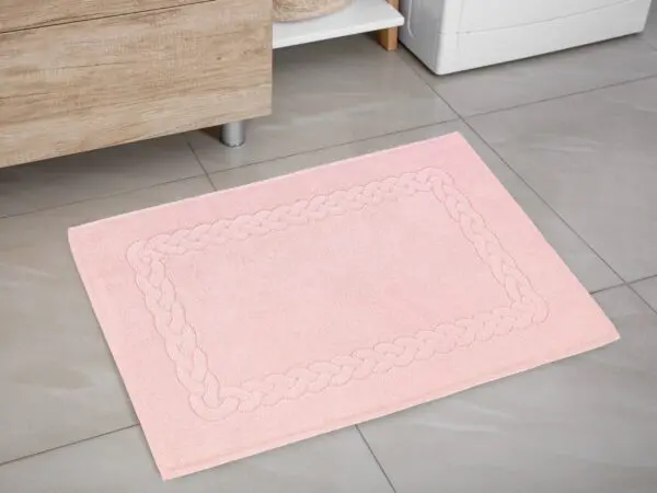 Koupelnová froté předložka růžová značky Škodák