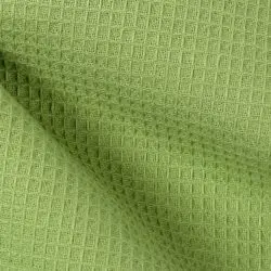 Vaflová utěrka citron na zelené 45x70cm značky Škodák.