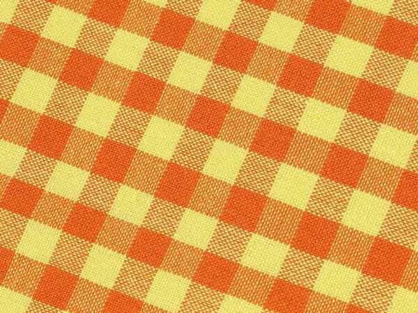 Bavlněná utěrka z kanafasu malá kostka žluto-oranžová 50x70cm značky Škodák