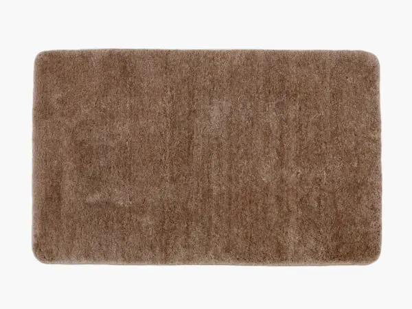 Dlouhochlupá koupelnová předložka / kobereček 60x100cm kávová značky Škodák
