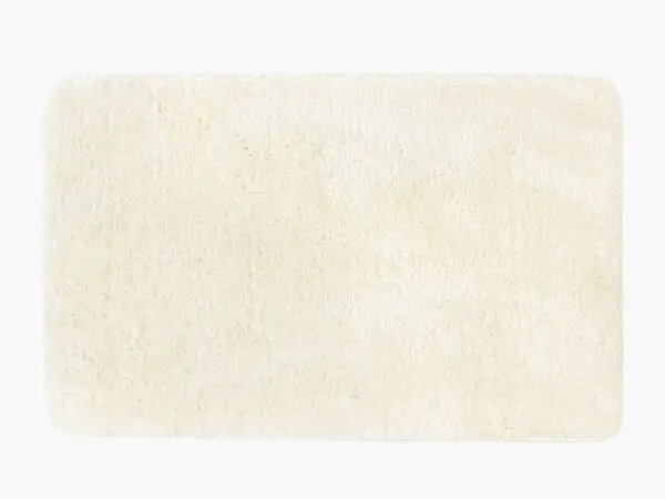 Dlouhochlupá koupelnová předložka / kobereček 60x100cm krémová značky Škodák