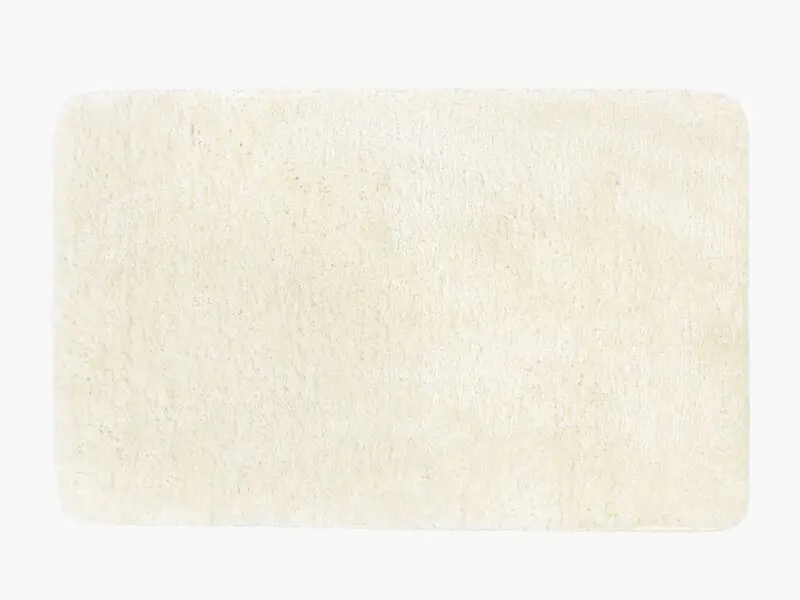Dlouhochlupá koupelnová předložka / kobereček 60x100cm krémová značky Škodák