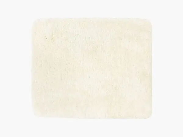 Dlouhochlupá koupelnová předložka / kobereček 50x60cm krémová značky Škodák