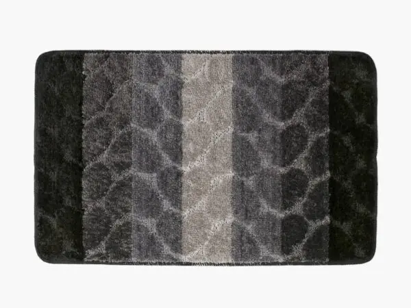 Dlouhochlupá koupelnová předložka / kobereček 50x80cm classic šedá značky Škodák