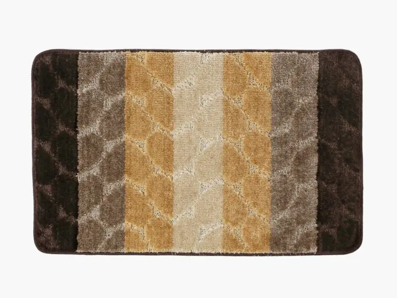 Dlouhochlupá koupelnová předložka / kobereček 50x80cm classic béžová značky Škodák