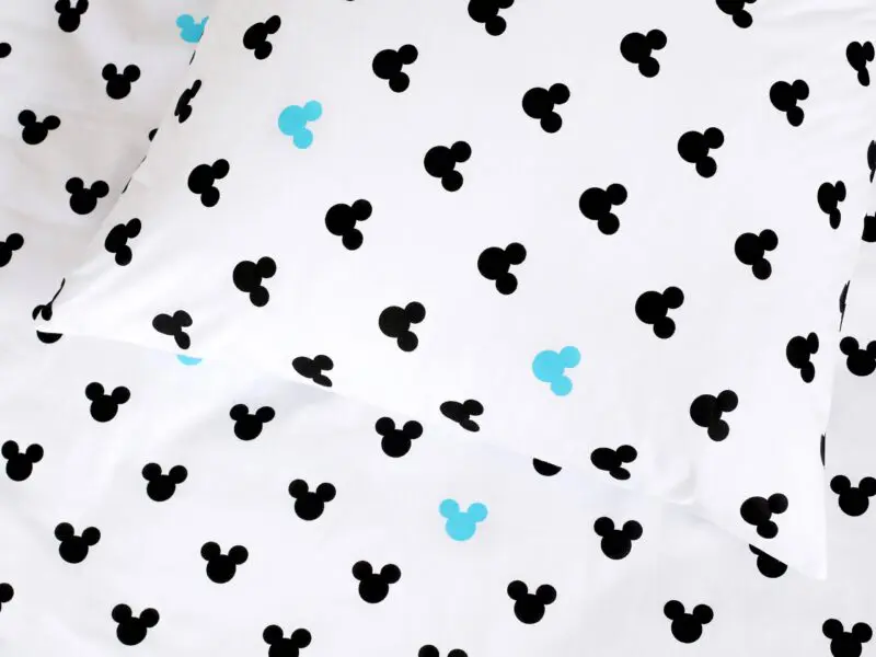 Bavlněné povlečení Mickey mouse tyrkys značky Škodák