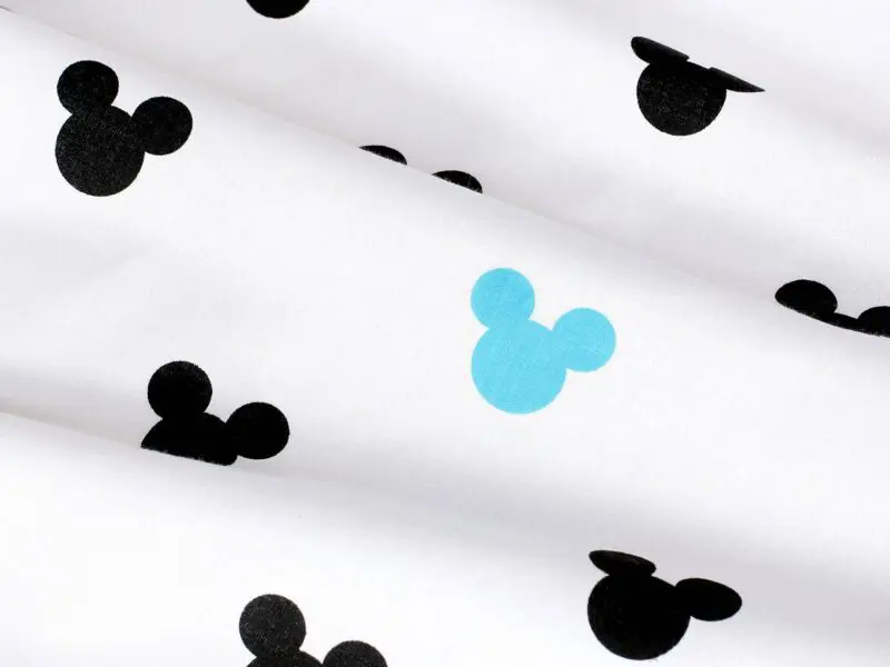 Bavlněné povlečení Mickey mouse tyrkys značky Škodák
