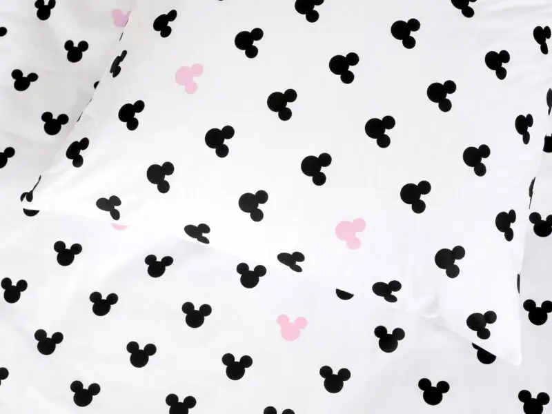 Bavlněné povlečení Mickey mouse růžový značky Škodák