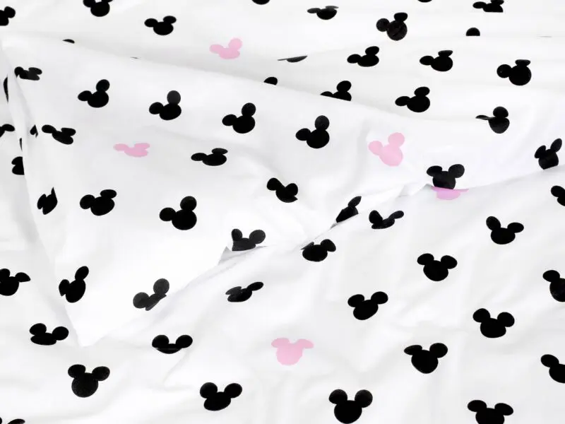 Bavlněné povlečení Mickey mouse růžový značky Škodák