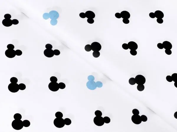 Bavlněná látka Mickey mouse tyrkys metráž značky Škodák