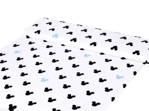 Bavlněná látka Mickey mouse tyrkys metráž značky Škodák