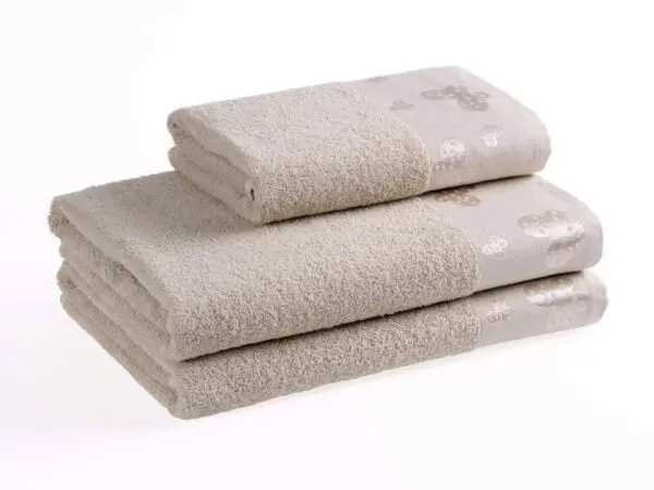 Froté ručník béžový - Stelaco značky Škodák.