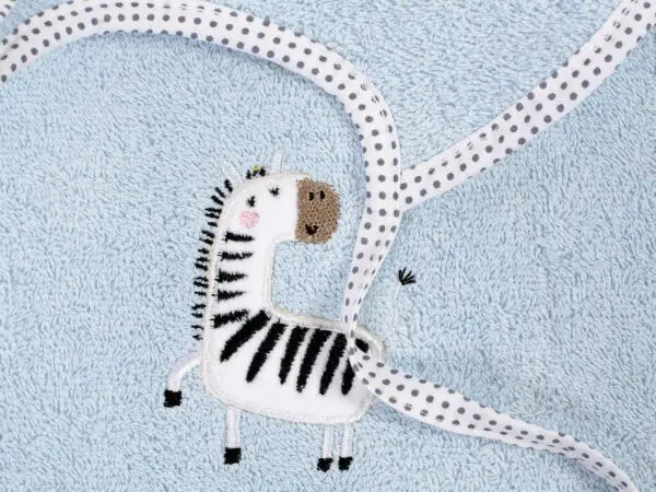 Froté bryndák Zebra světle šedý značky Škodák