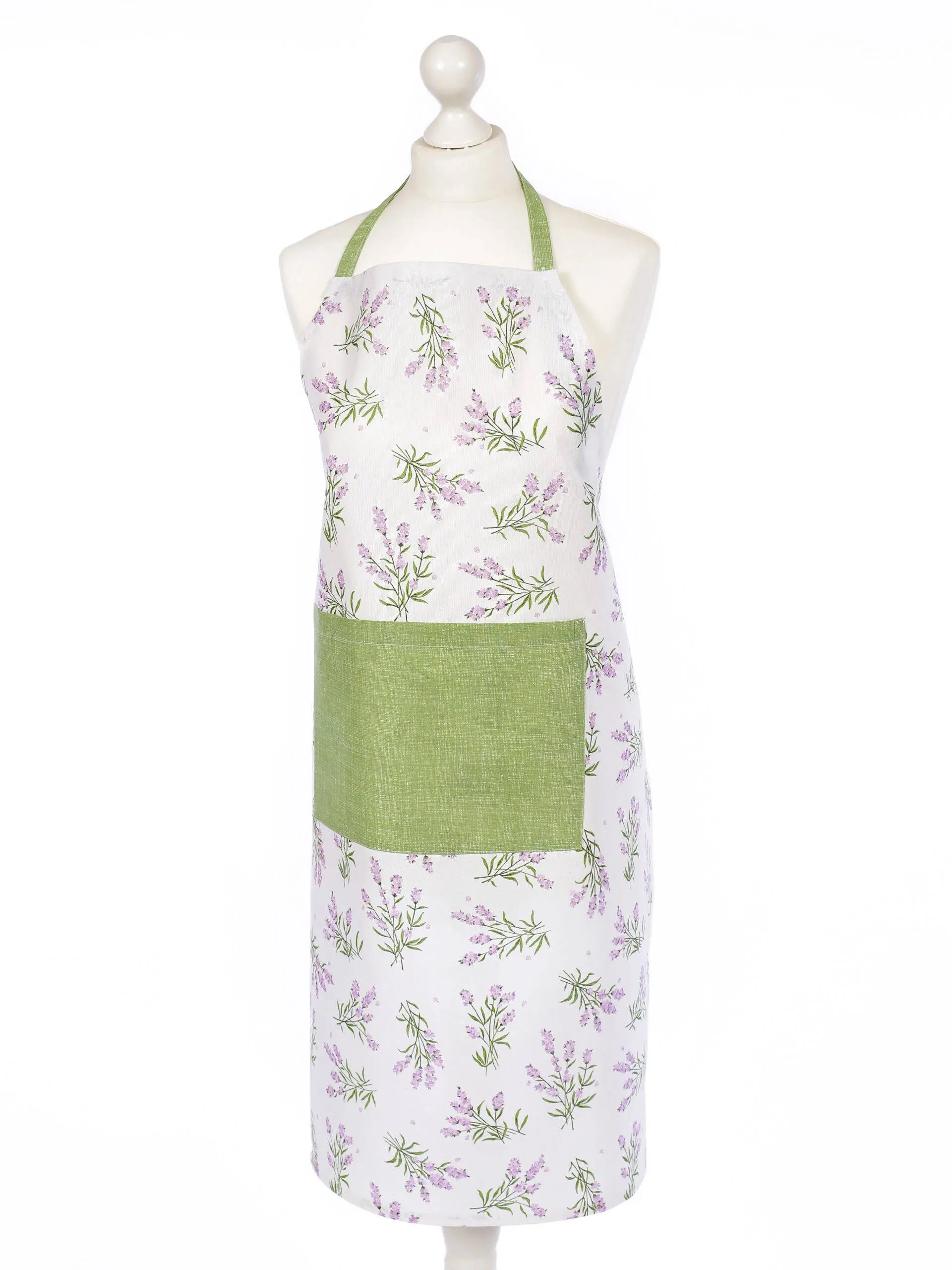 Zástěra Simona levandule-zelená značky Škodák