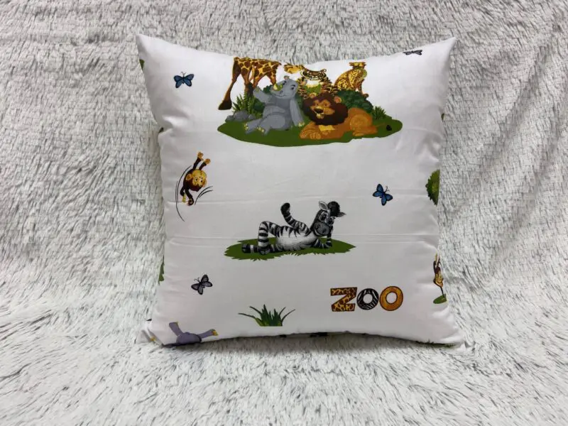 Návlek bavlněný ZOO na bílé značky Škodák