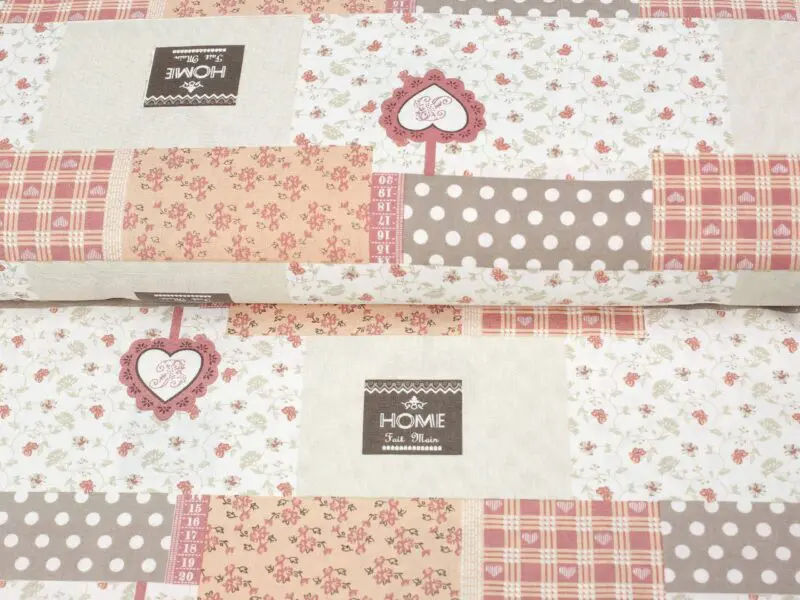 Bavlněná látka TERRA home patchwork metráž značky Škodák
