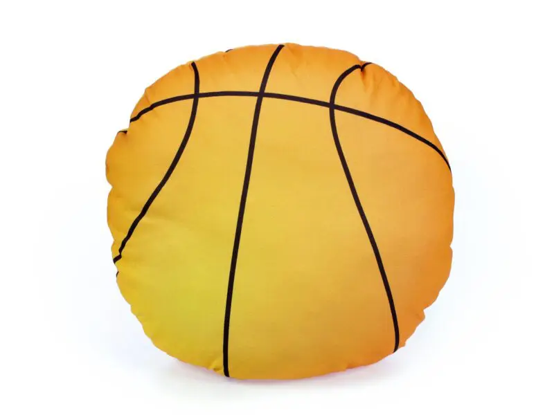 Dětský 3D polštářek basketbalový míč značky Škodák