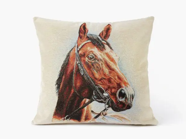 Povlak na polštář Gobelín kůň značky Škodák