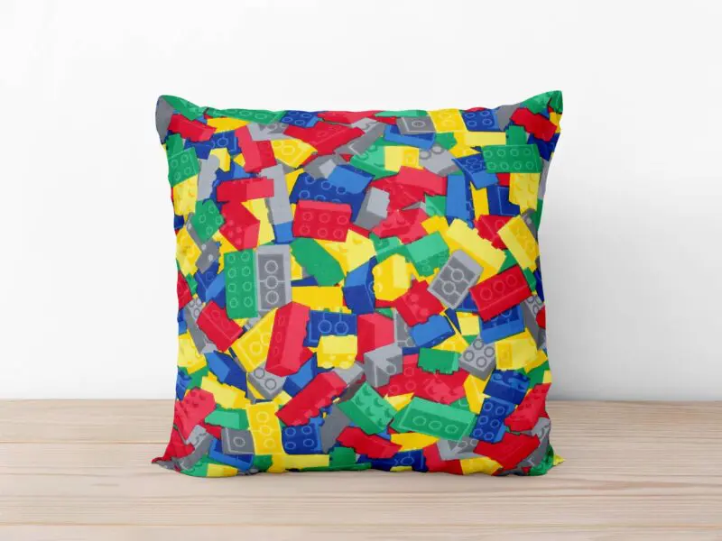 Návlek dětský bavlněný barevné lego značky Škodák