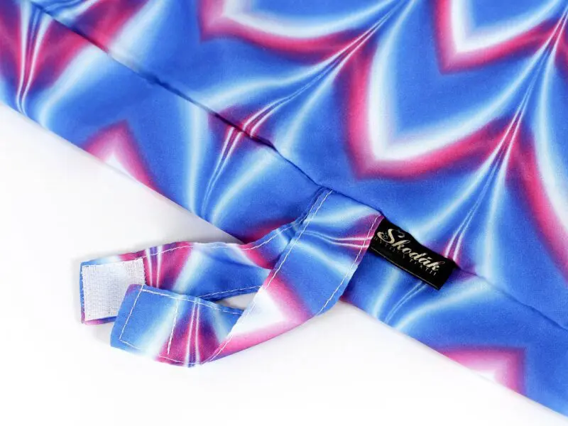 Nákupní taška psychedelic modrá značky Škodák
