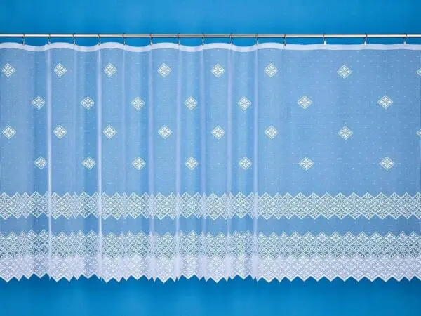 Žakárová záclona ornamenty vzor 3653 značky Škodák.
