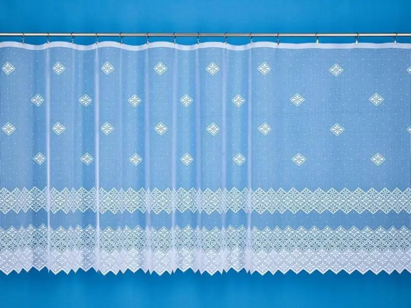 Žakárová záclona ornamenty vzor 3653 značky Škodák.