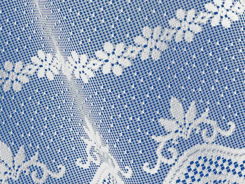 Vitrážková záclona ornament vzor 3828 značky Škodák.