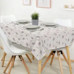 Bavlněný ubrus hranatý Terra levandule značky Škodák