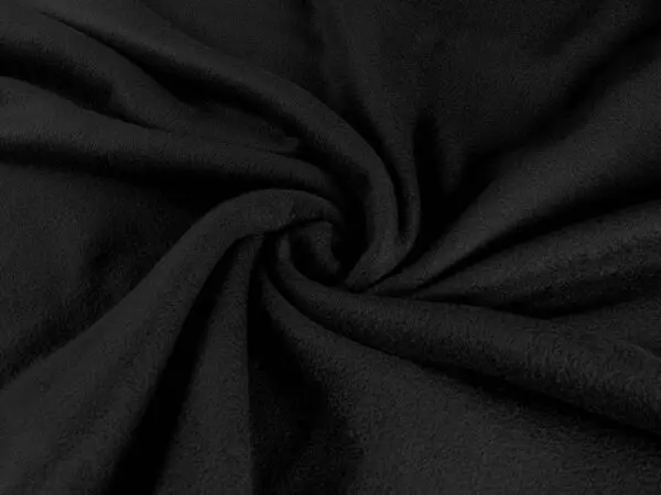 Polar Fleece černá metráž značky Škodák.