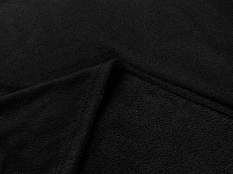 Polar Fleece černá metráž značky Škodák.