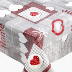 PVC ubrusovina vínový patchwork značky Škodák.