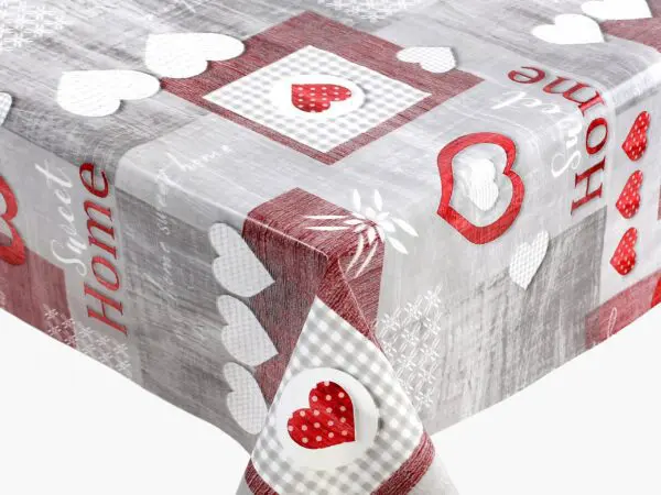 PVC ubrusovina vínový patchwork značky Škodák.
